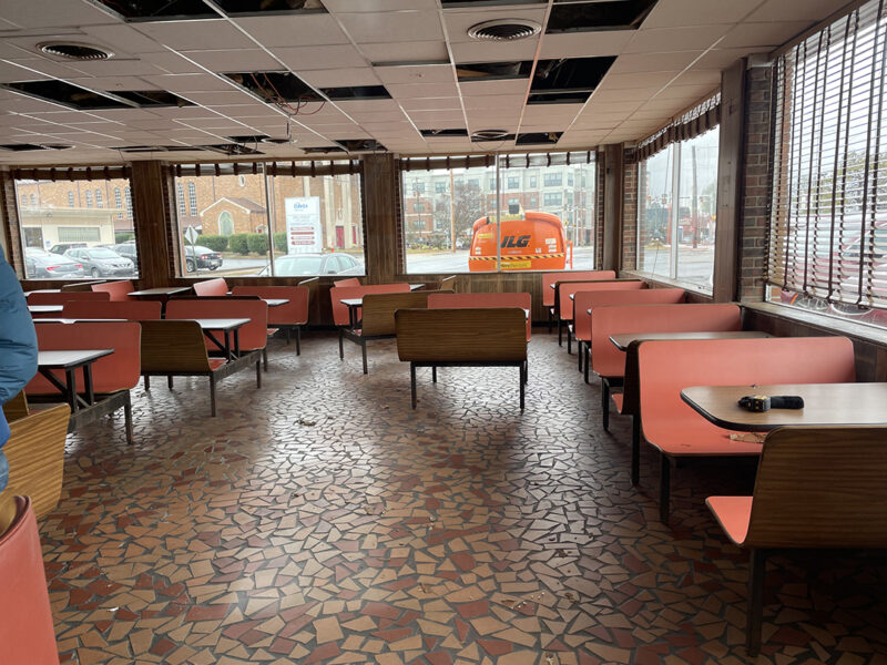Wolfies Diner Before