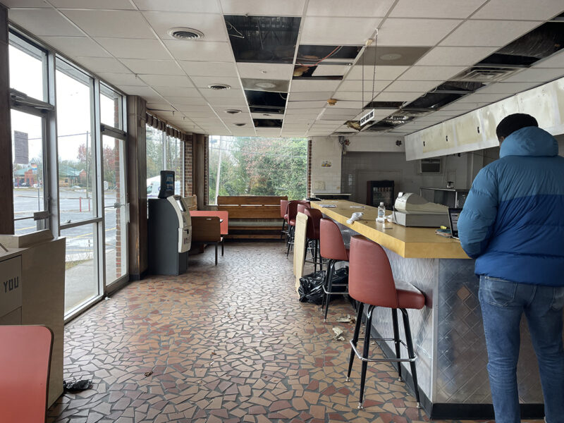 Wolfies Diner Before