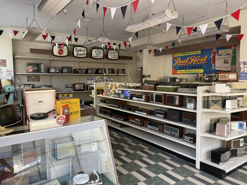 Interior Electronics Store