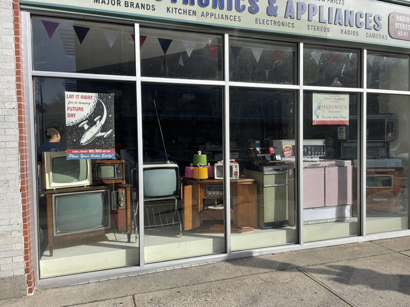 Electronics Store Window
